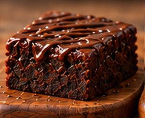Hazelnut Brownie with Nutella