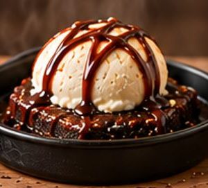 Hot Walnut Brownie